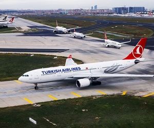 لغو برخی پروازهای ترکیش ایرلانیز از استانبول 