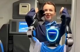 "ربات مهماندار" برای اولین بار در روسیه