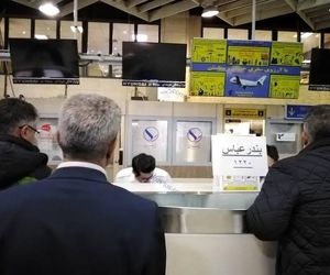 توضیحات فرودگاه مهرآباد درباره علت خرابی مانیتورهای فرودگاه 