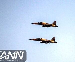نخستین پرواز جنگنده ایرانی «کوثر» در آسمان تهران