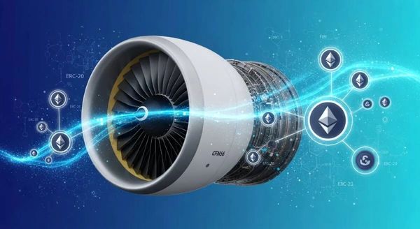 ورود موتورهای جت به بلاکچین؛ نخستین توکن‌های هوانوردی روی اتریوم عرضه شد