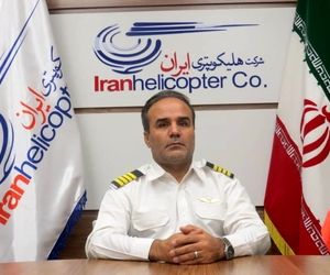 کاپیتان کریمی مدیرعامل شرکت هلیکوپتری ایران شد 