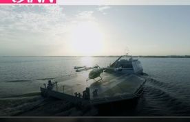 چین از اولین اسکله‌هوایی شناور
 بدون کربن رونمایی کرد 

