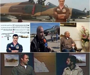 خلبان افسانه ای نیروی هوایی ارتش به یاران شهیدش پیوست