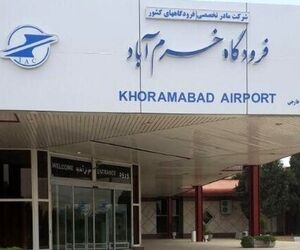 پیشرفت 85 درصدی طرح توسعه فرودگاه خرم آباد