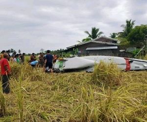 سقوط هواپیمای شخصی فیلیپین ۴ کشته برجا گذاشت +عکس