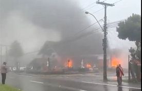 سقوط هواپیمای سبک در برزیل