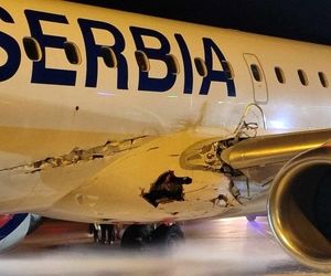 فرود اضطراری امبرائر ۱۹۵ با وجود خسارات سنگین