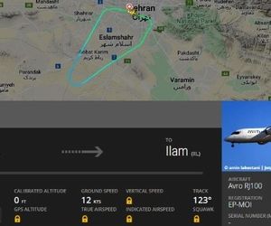 بازگشت پرواز تهران به ایلام ماهان به مبدا