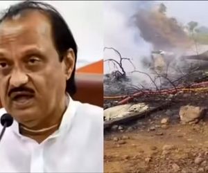 هواپیمای حامل
 رهبر حزب کنگره ملی هند سقوط کرد