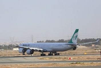 بازگشت پرواز گوانجوی ماهان به تهران