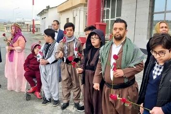 اقدام ستودنی فرودگاه سنندج به مناسبت روز جهانی سندروم داون