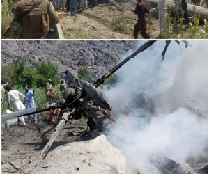 سقوط هلیکوپتر ارتش در شمال پاکستان با پنج کشته