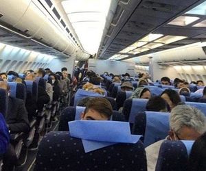 حبس ۲ساعت و نیم مردم در پرواز ایران ایر