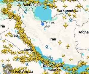 آسمان مرکز و نیمه غربی کشور دوباره بر روی پروازهای عبوری بین‌المللی بسته شد