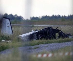 ۹ کشته در سقوط هواپیمای سوئدی