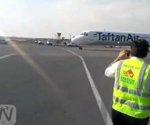 پرواز آزمایشى یک فروند MDتفتان که بتازگى از چکC خارج شد. اینکه این هواپیما تحت مجوز چه شرکت هواپیمایى پرواز خواهد کرد، مشخص نیست.