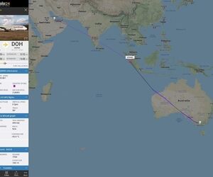 دایورت ایرباس A380 هواپیمایی قطر به کوالالامپور