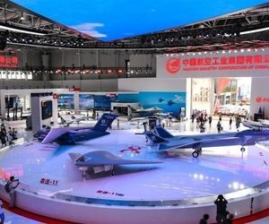 نمایش جدیدترین نسل هواپیماهای چینی در نمایشگاه هوانوردی 