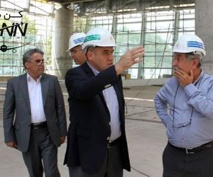 بازدید امیرمکری از پروژه‎های فرودگاه شیراز