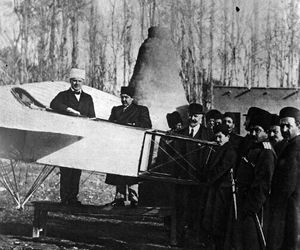 تصویری از نخستین هواپیما در ایران 