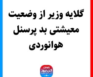 گلایه وزیر از وضعیت معیشتی بد پرسنل هوانوردی 