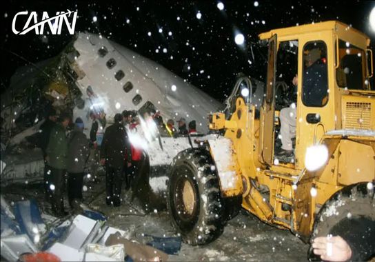 چگونه سقوط هواپیمای بوئینگ ۷۲۷ ایران ایر، آسمان برفی ایران را عزادار کرد