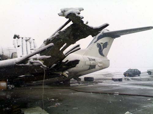 بیمه ایران در سال 86 چند میلیون تومان برای حادثه فوکر 100 خسارت داد؟ +تصاویر