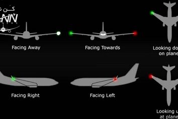 چراغ های ناوبری (Navigation Lights) نصب شده بر روی نوک بال‌های هواپیماها چه کاربردی دارند؟