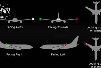 چراغ های ناوبری (Navigation Lights) نصب شده بر روی نوک بال‌های هواپیماها چه کاربردی دارند؟