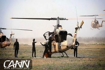 اجرای عملیات شناسایی و رزم شبانه بالگردهای نزاجا