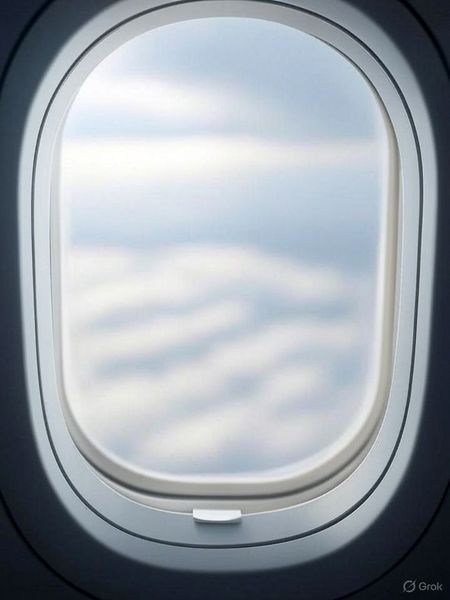 چرا پنجره هواپیماها گرد هستند، نه چهارگوش؟