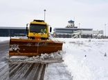 مانور عملیات زمستانی در فرودگاه اردبیل برگزار شد 