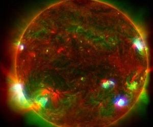 ناسا عکس جدیدی از پرتوهای پنهان خورشید منتشر کرد