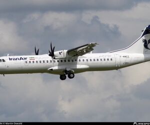 هواپیمای ATR 72-600 در آسمان ایران