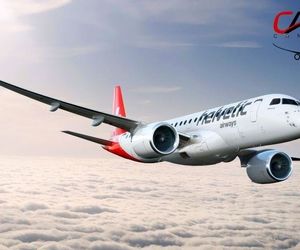 هواپیمایی هلوتیک ایرویز ،هواپیمای امبرائرE190-E2s سفارش داد.
