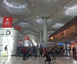 گردشگران ایرانی در جایگاه سوم مسافران فرودگاه استانبول