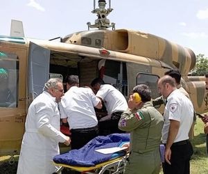 نجات جان ۵ بیمار با ۳ پرواز متوالی اورژانس هوایی ارومیه