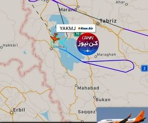 بویینگ ۷۳۷ کام ایر افغانستان که ظهر امروز در پرواز مشهد به کابل اجازه فرود در فرودگاه کابل را نیافت