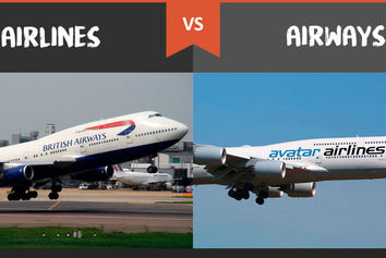 تفاوت های ایرویز و ایرلاین