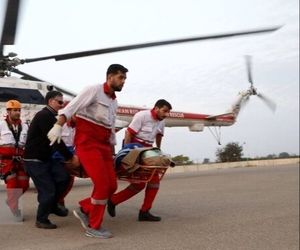 نجات جوان پاراگلایدر سوار در گلستان