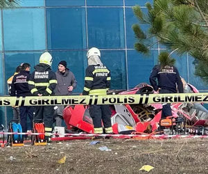 سقوط مرگبار بالگرد آمبولانس در ترکیه +فیلم