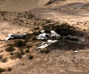 سقوط یک فروند بمباردیه -601 چلنجر در نزدیکی مکزیک