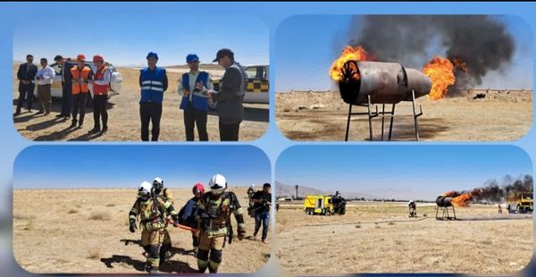 امروز در آسمان فرودگاه همدان دود دیدید؛ نگران‌ نباشید!