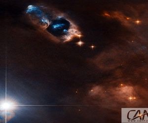 تصویر هابل از ستاره تازه متولد شده
