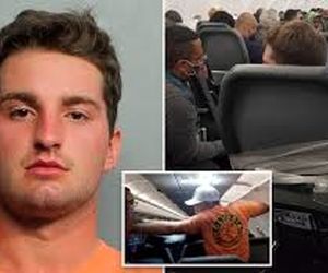 مسافر ۲۳ ساله به خاطر رفتارهای غیراخلاقی در هواپیما به زندان افتاد! +فیلم

