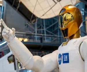 ملاقات ربات انسان‌نمای ناسا با فضاپیمایش