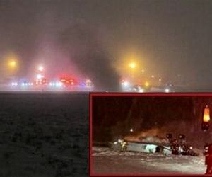 سقوط جت خصوصی در آمریکا با ۸ سرنشین