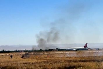 آتش‌سوزی کنترل‌شده در فرودگاه مشهد تا ساعاتی دیگر