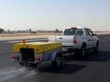 انجام عملیات تست اصطکاک باند 29L فرودگاه مهرآباد